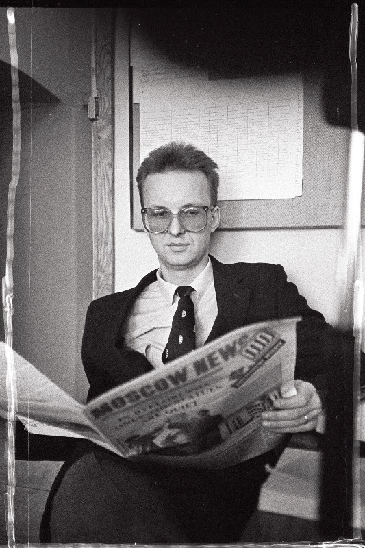 Ajakirjanik Andrus Villem.