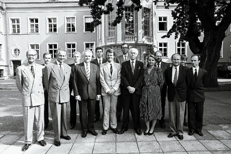 Sten Andersson, A. Rüütel, L. Grundberg, L. Meri.