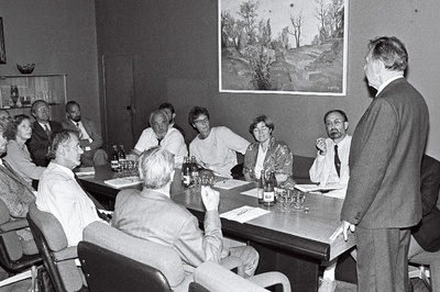 Taani delegatisoon A. Köörna vastuvõtul.  similar photo