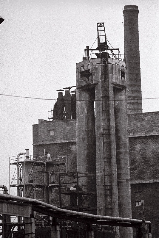 Tallinna Tselluloositehas - korsten, torud.