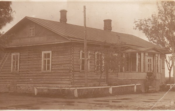 Vasknarva küla. Sõjaväeosa kasarm