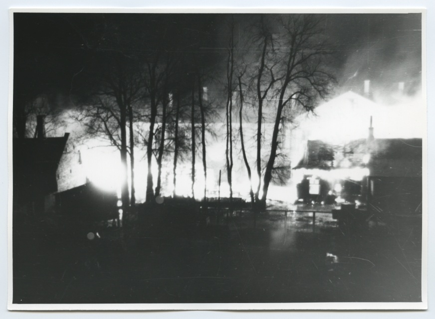 External and internal reviews of the study building of the University of Tartu Garden (Vanemuise) t. 46 after bombing in 1944