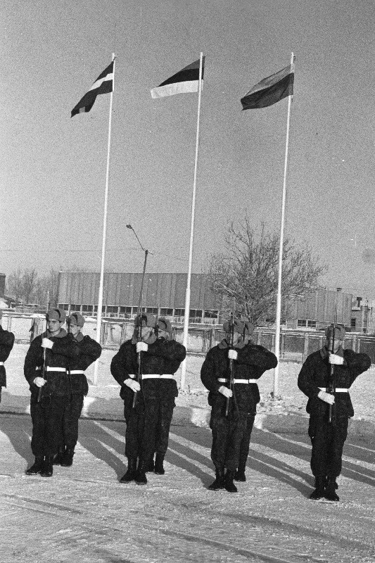 Balti riikide kaitsejõudude juhatajad Tallinnas.