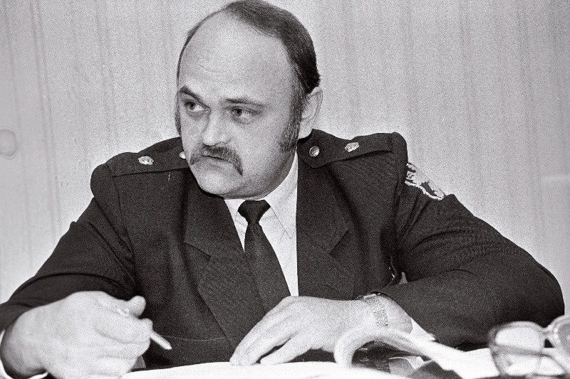 Politseiprefektid Haapsalus. Põlva prefekt Ralf Palo.