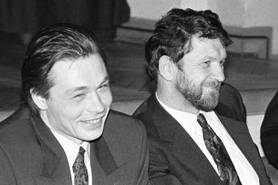 Siseminister Valdo Tõnissoo ja Tiit Madisson  similar photo