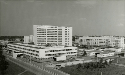 Mustamäe haigla, panoraamvaade. Arhitekt Ilmar Puumets  similar photo