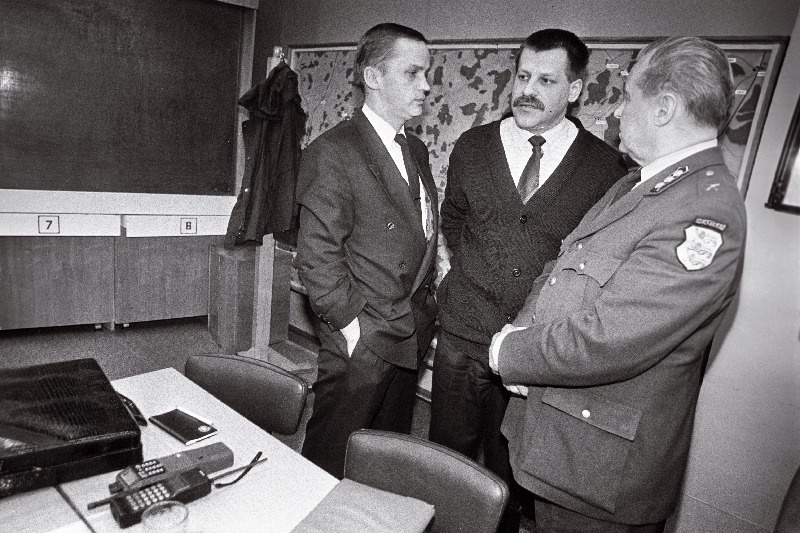 Jüri Tikk, Agu Tiiman, Raul Luks.