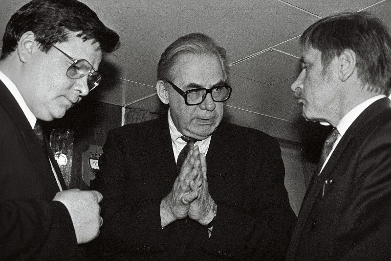 Balti Kaitseministrid (v) Linas Lionkevicius, Janis Arveds Trapans, Enn Tupp.