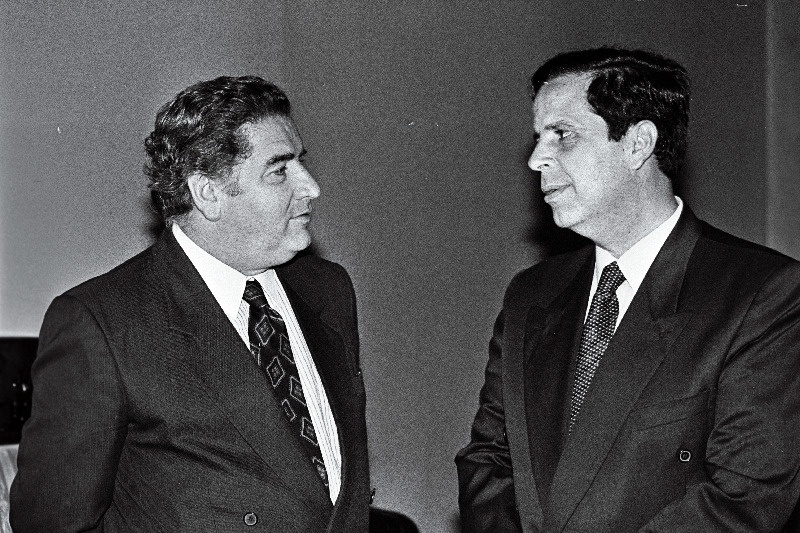 Tšiili parlamendi delegatsioon, (v) Carlos Dupre' Silva, (p) Gutemberg Martinez Ocamica.