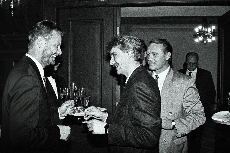 5 aastat "Eesti Ekspressi", Hans H. Luik, Sergei Tšernov.