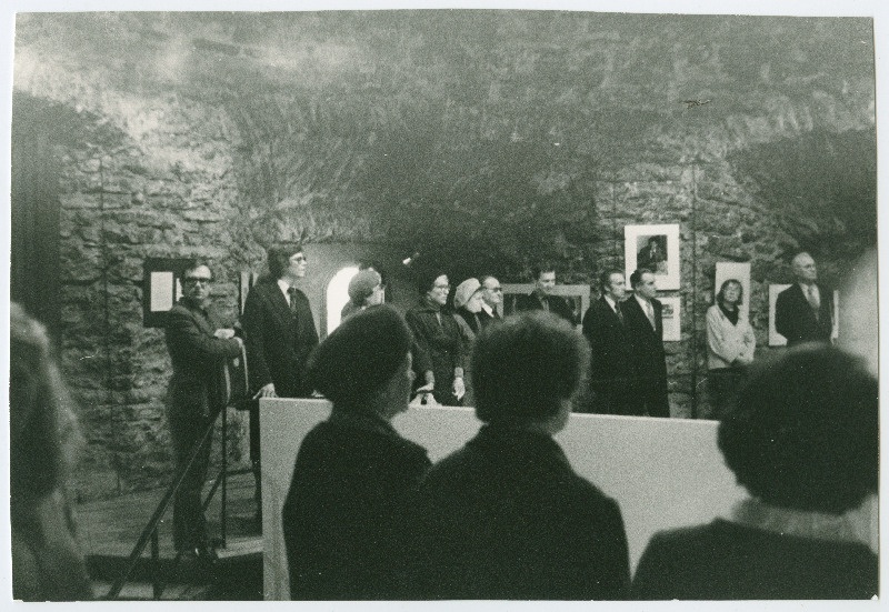 Partei Ajaloo Instituudi fotograafi G. Tsvetkovi personaalnäituse avamine Kiek in de Kökis
