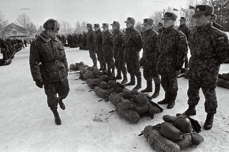 Balti riikide sõjaväeõppused Võru-Kubijal.