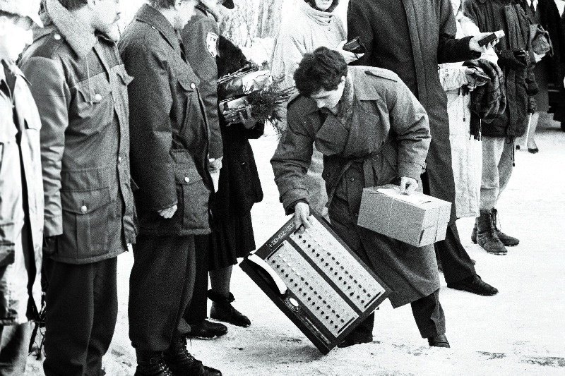 Paldiskis politseijaoskonna avamiselt.