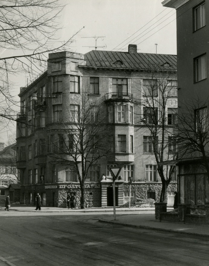 Elamu Kadriorus, hoone vaade. Arhitekt Karl Burman