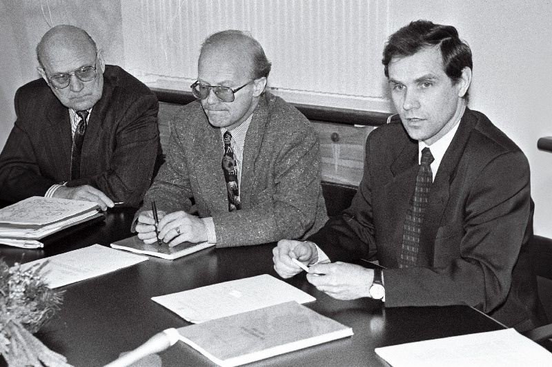 Arvo Niitenberg, Feliks Undusk, Toivo Jürgenson.