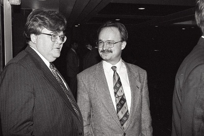 Maksumaksjate Ühingu asutamine, Tiit Pruuli, E. Savisaar.  similar photo