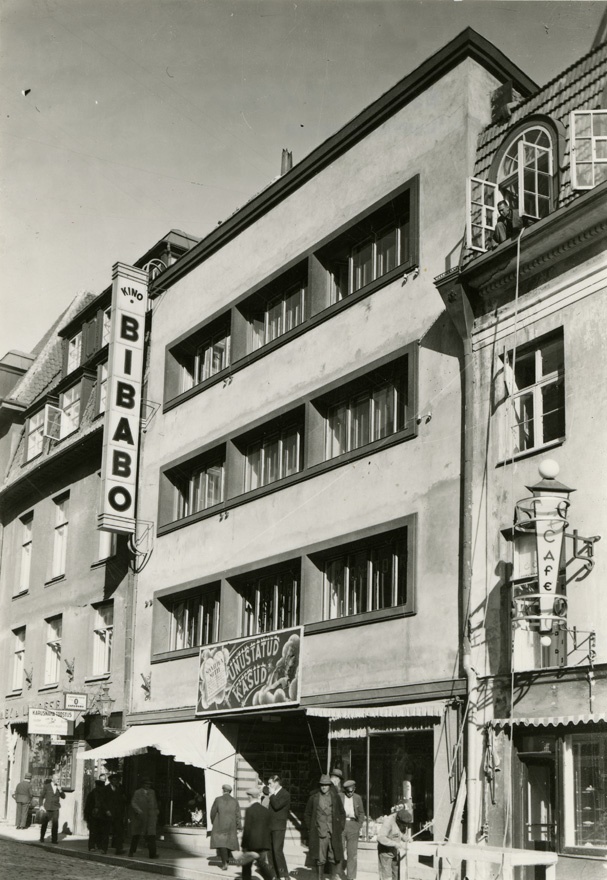 Kino Bi-Ba-Bo, hoone vaade. Arhitekt Eugen Habermann