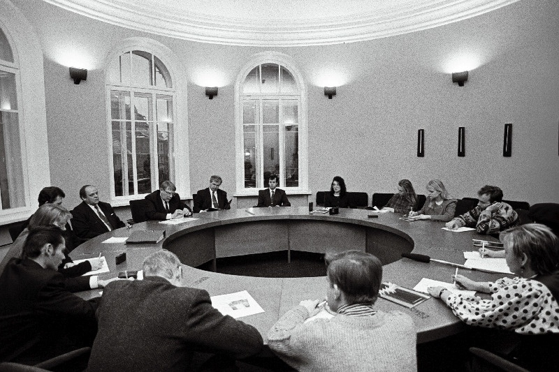 Põhja-Eesti Panga pressikonverents.