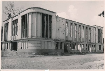Kino Apollo varemed.  Tartu, 1946.  similar photo