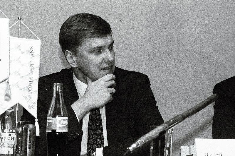 Eesti Ühipanga president Ain Hanscmidt