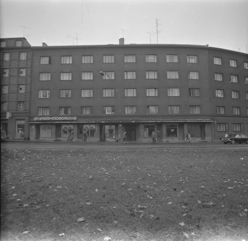 Elu- ja ärihoone Pärnu mnt 32, vaade. Arhitekt Eugen Habermann