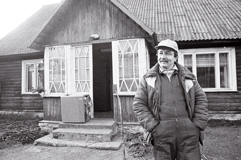 Talumees Tõnu Ermas.