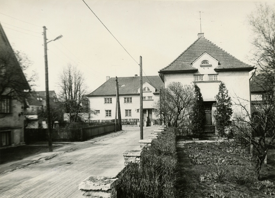 Oma Kolde elamud Tallinnas, vaade. Arhitektid Herbert Johanson ja Eugen Habermann