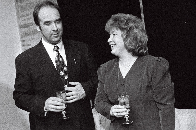 Soome helisalvestusfirma esindajad Viive ja Enno Mäemet.