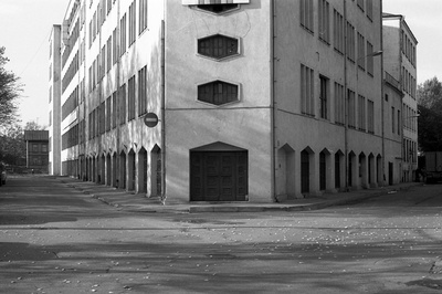Trikootööstuse ajas Rauaniit tehasehoone, hilisem Suva, vaade. Arhitekt Eugen Habermann  similar photo