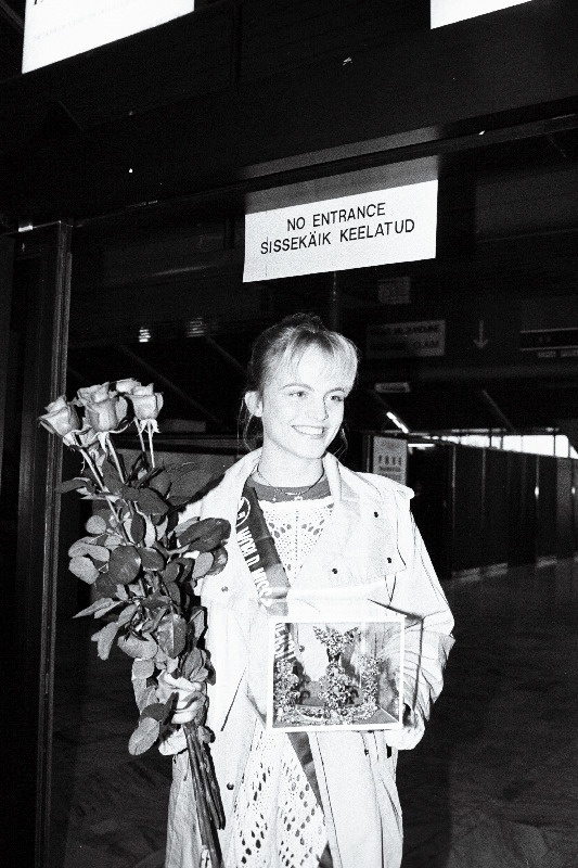 Karin Kitse Eesti Miss'93.