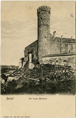 Tallinna Toompea linnus Pika Hermanni torni poolt, vaade  duplicate photo