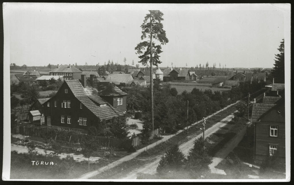 Steak. Tartu Street in the 1930s.