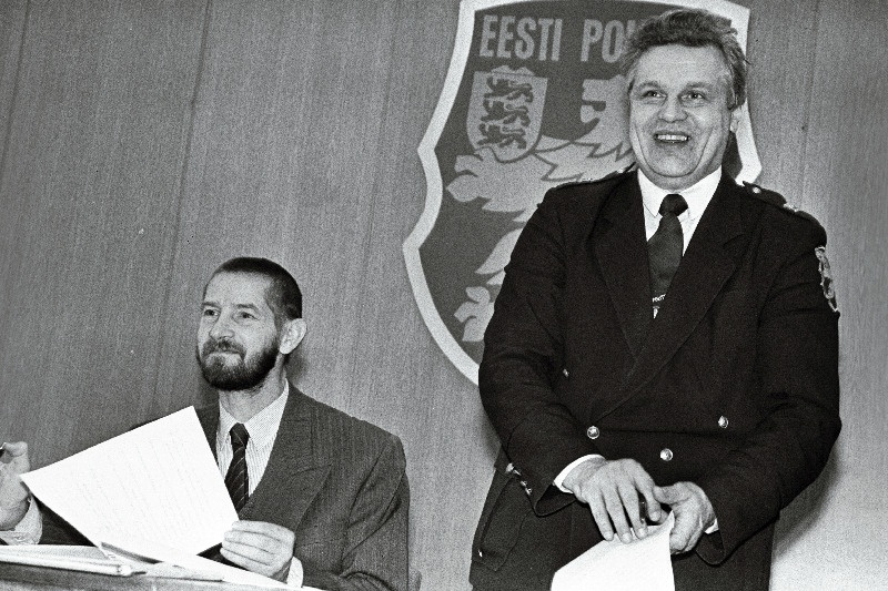 Interpoli Assotsiatsiooni esimees Herman Simm, Priit Kelder.
