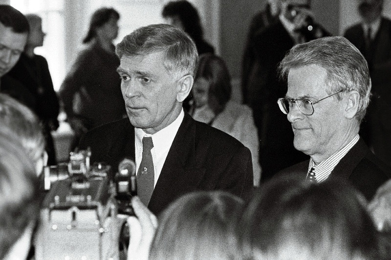 Ingvar Carlsson, Andres Tarand.