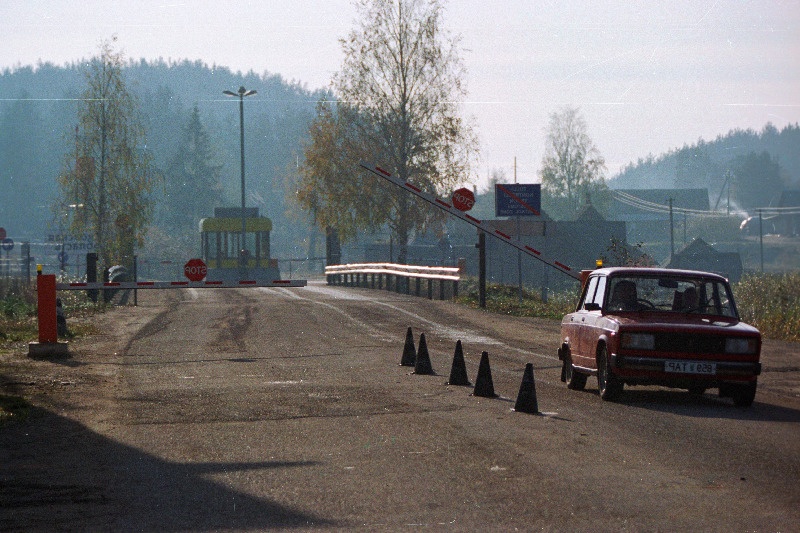 Koidula piiripunkt Eesti-Vene piiril.