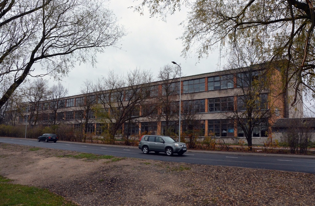 Foto. Võru Gaasianalüsaatorite Tehas. (1961-1962.a.) Ehitusaeg 1959-30.06.1962 rephoto