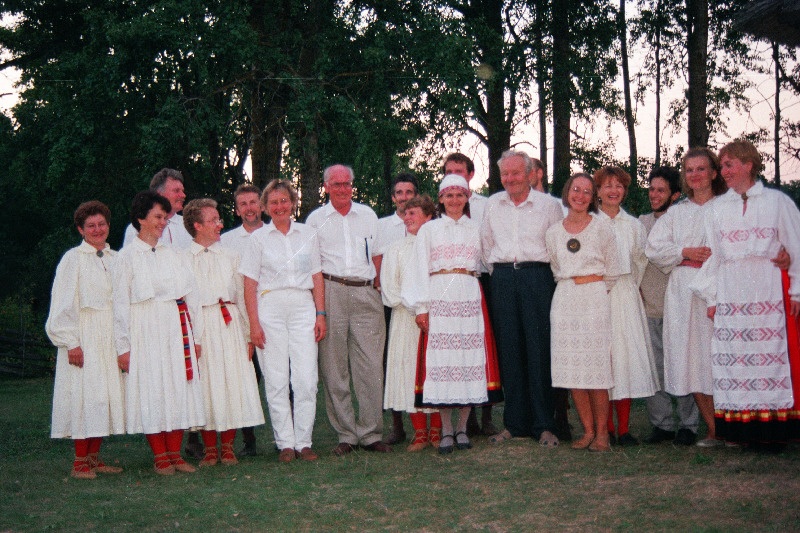 President L. Meri ja H. Meri Hiiumaal, Tiit Laja Hiiu maavanem, rehepeks.