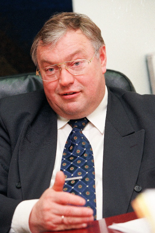 Keskkonnaminister Villu Reiljan.