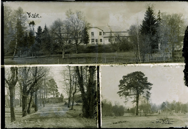 Kuie mõisahoone ja park.