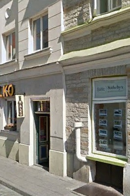Korterelamu Tallinna vanalinnas Vana-Viru 4, vaade hoonele rephoto