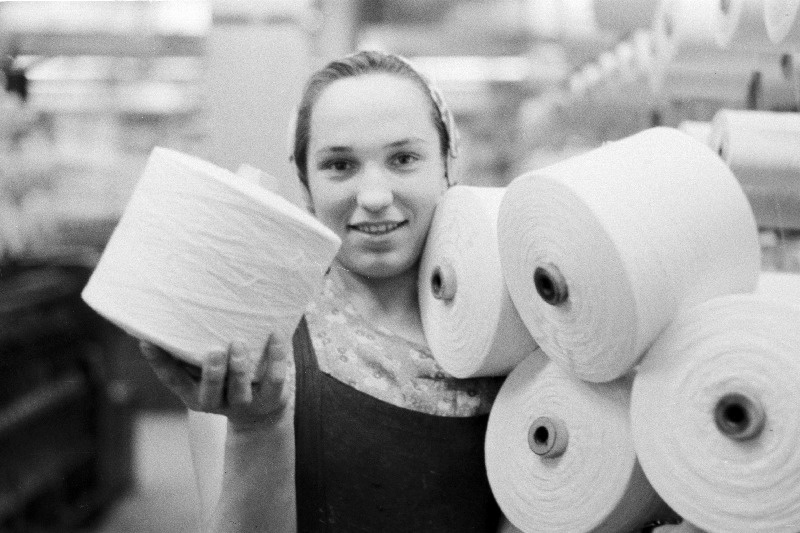 Puuvillakombinaadi Kreenholmi Manufaktuur korrutaja Anna Žirnova.