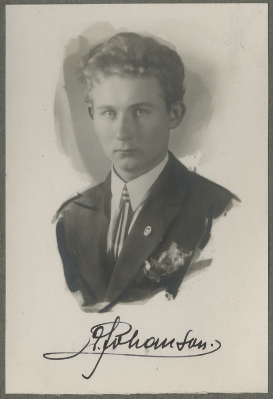 Eduard Johansoni portree