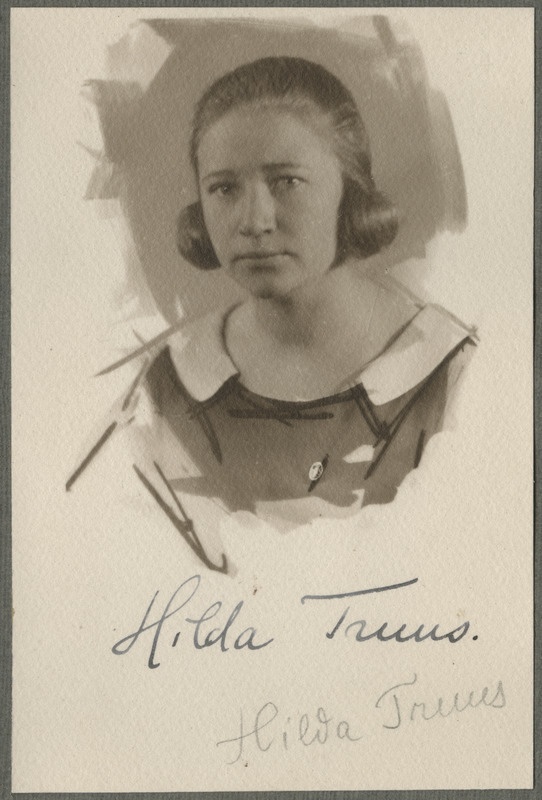 Hilda Truusi portree