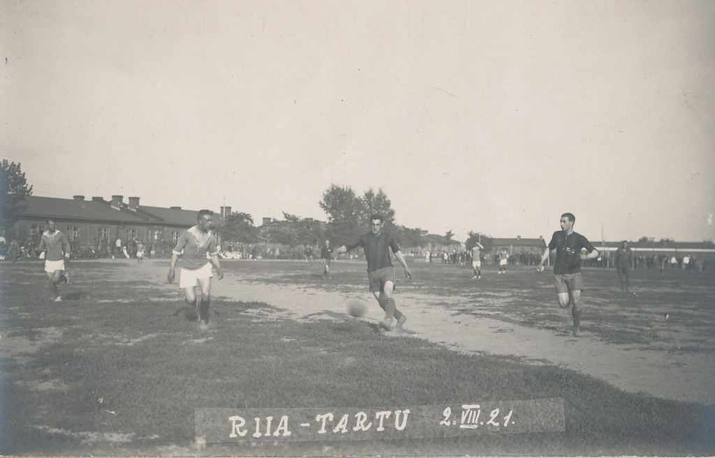 Klubivõistlused jalgpallis Tartu Kalev - Riia YMCA (NMKÜ)