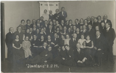 Seltskonna grupifoto Ilmataris  duplicate photo