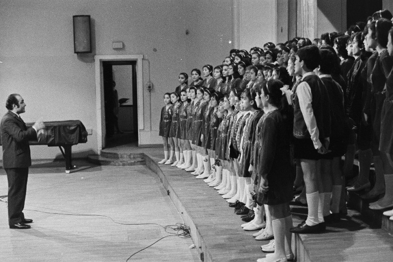 Üleliidulisel koorifestivalil Tallinn - 72 toimunud sõprusõhtu kontsert Estonia kontserdisaalis.