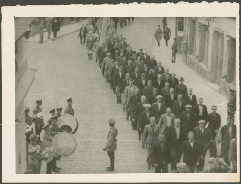 24. juulil 1940 toimunud rongkäik Tallinnas