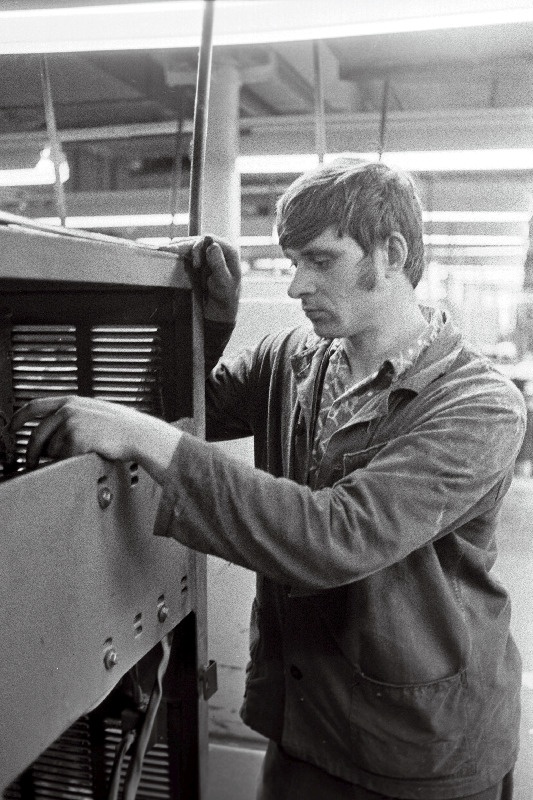 Puuvillakombinaadi Kreenholmi Manufaktuur elektrik Juri Saptšuk.