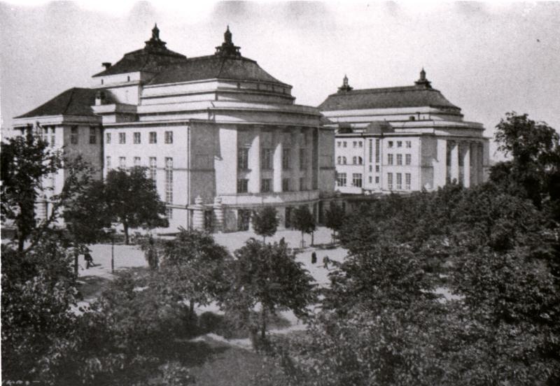 Teater "Estonia" välisvaade.