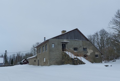 The cross manor was dried up by Harju County Padise County Harju-Risti village rephoto